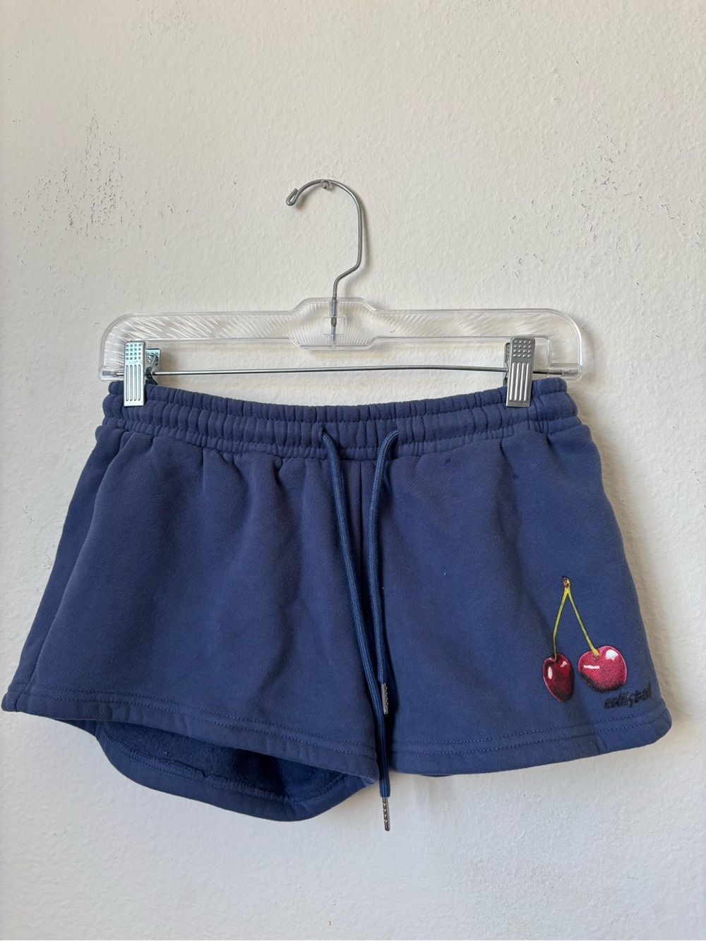 Blue Cherry EDIKTED Lounge Mini shorts